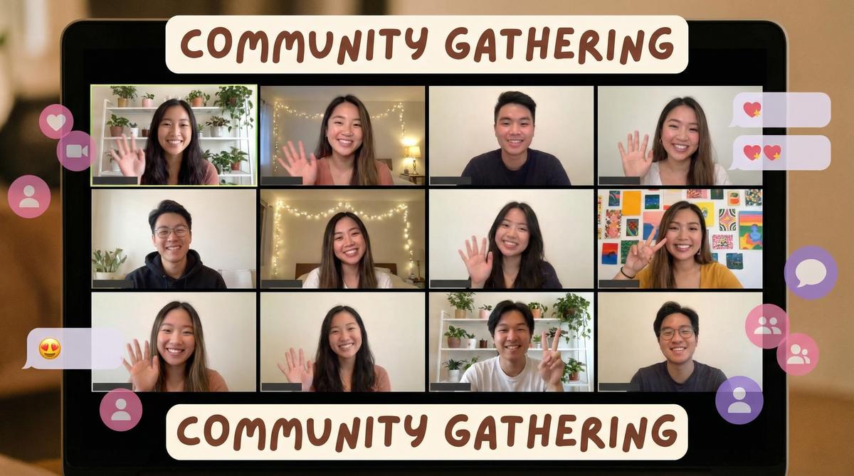 陈美娇社区互动