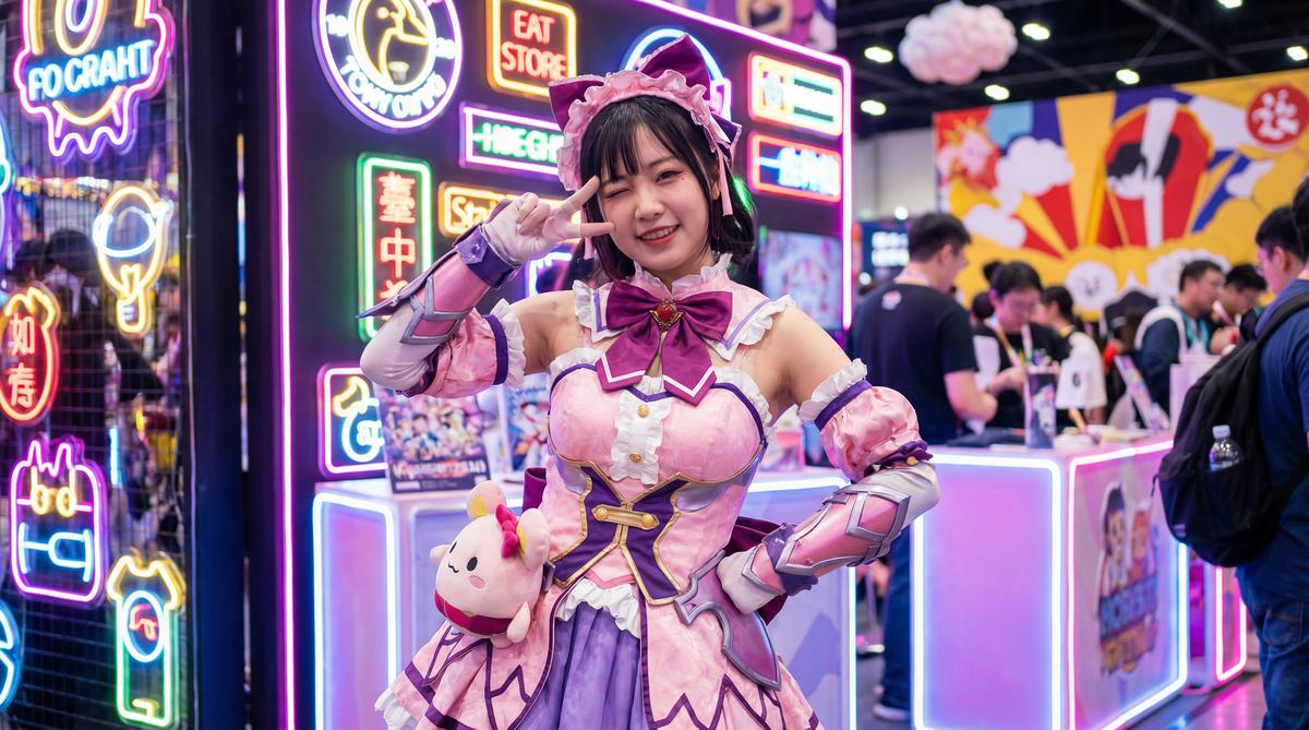 陈美娇动漫cosplay视频